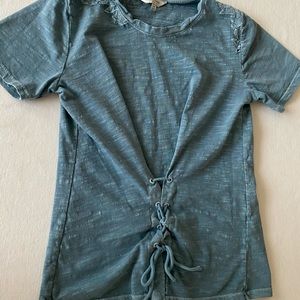 Corset detail tee shirt